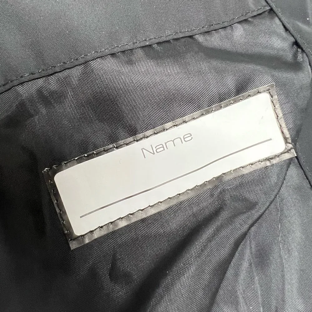 Diesel Kids Down Parka Jacket Size 5/6 Black Hooded Full zip